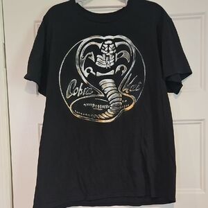 Cobra Kai Black T-Shirt Large